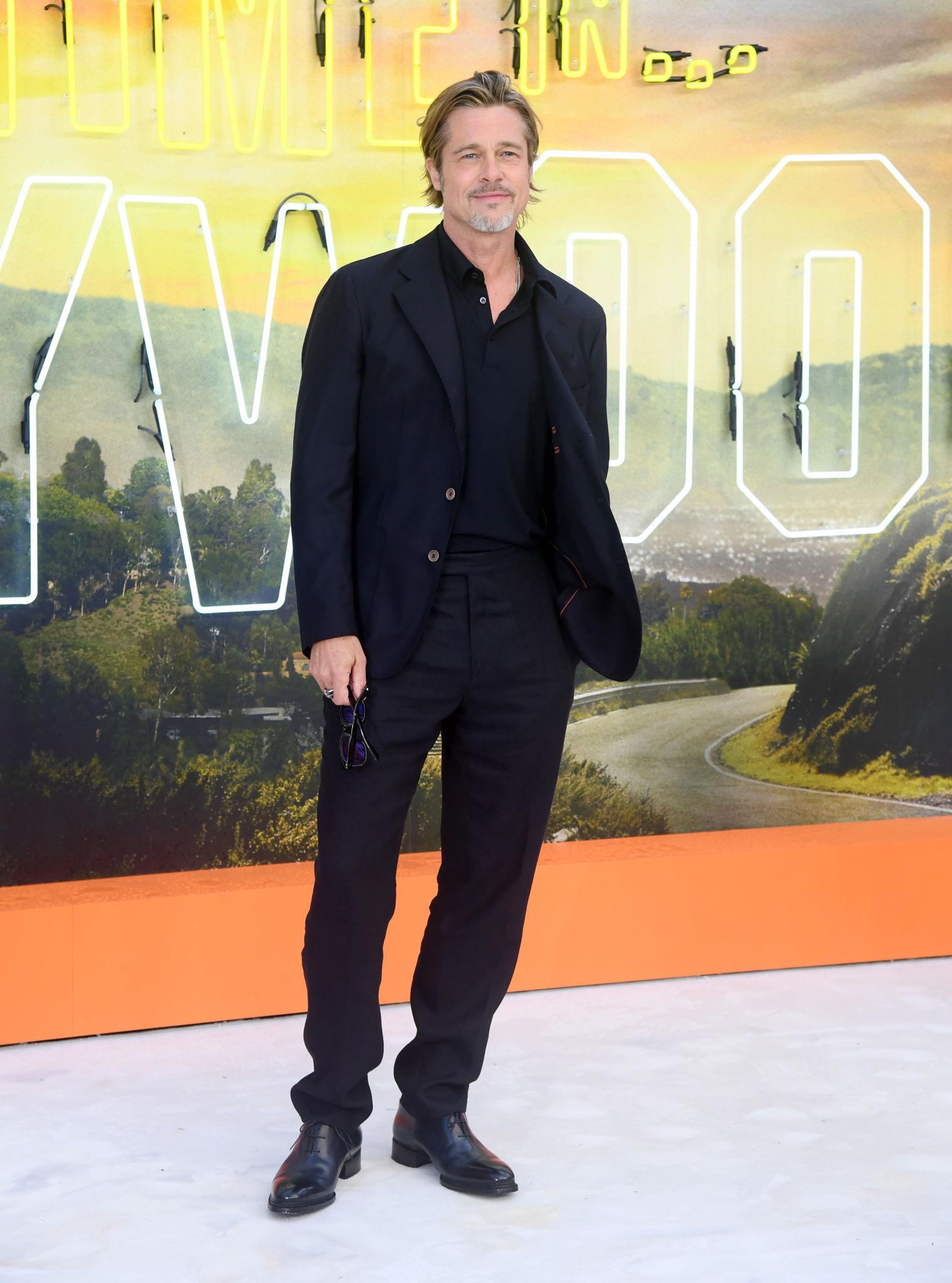 Brad Pitt actor premiere portrait