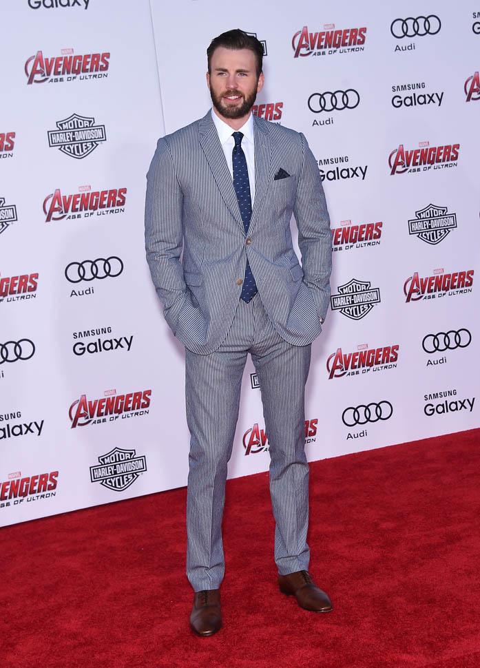 Chris Evans actor event portrait