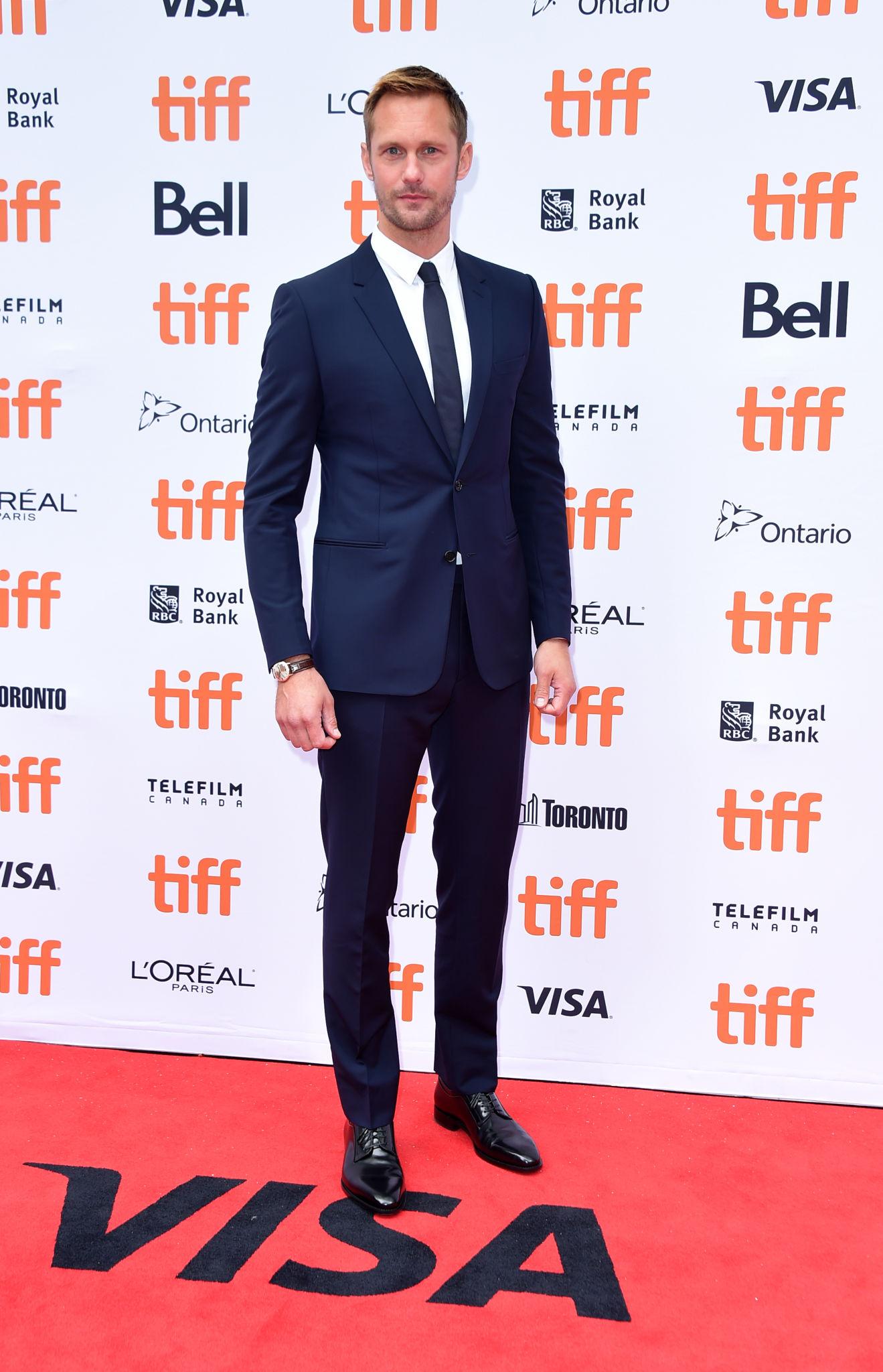 Tall actors Alexander Skarsgard Liam Neeson