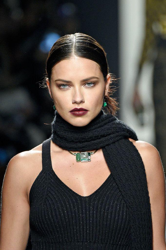 Adriana Lima runway photo