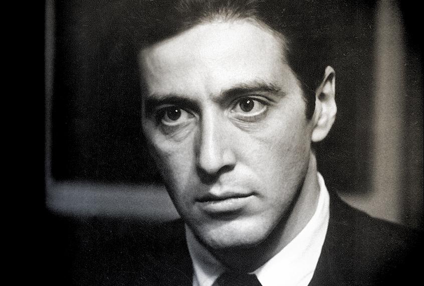 Al Pacino Godfather portrait