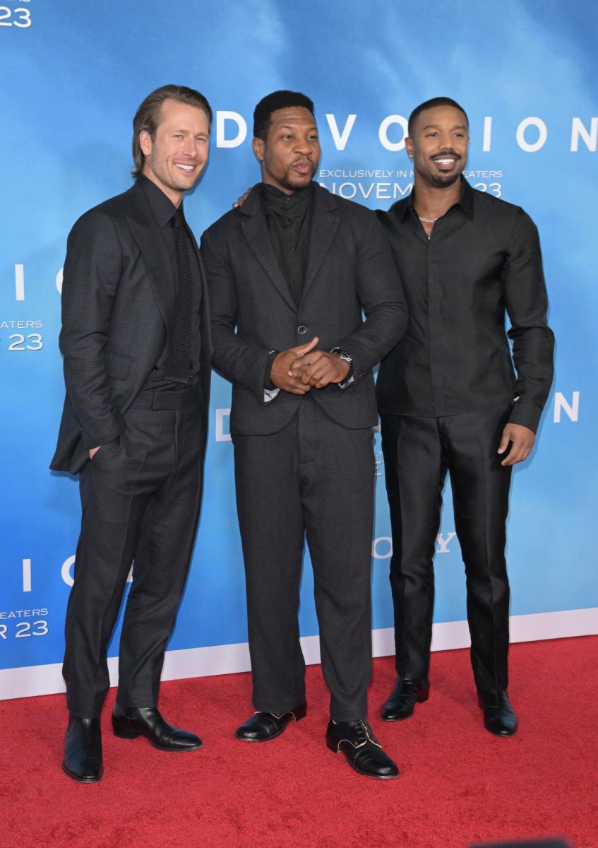 Hollywood leading men premiere