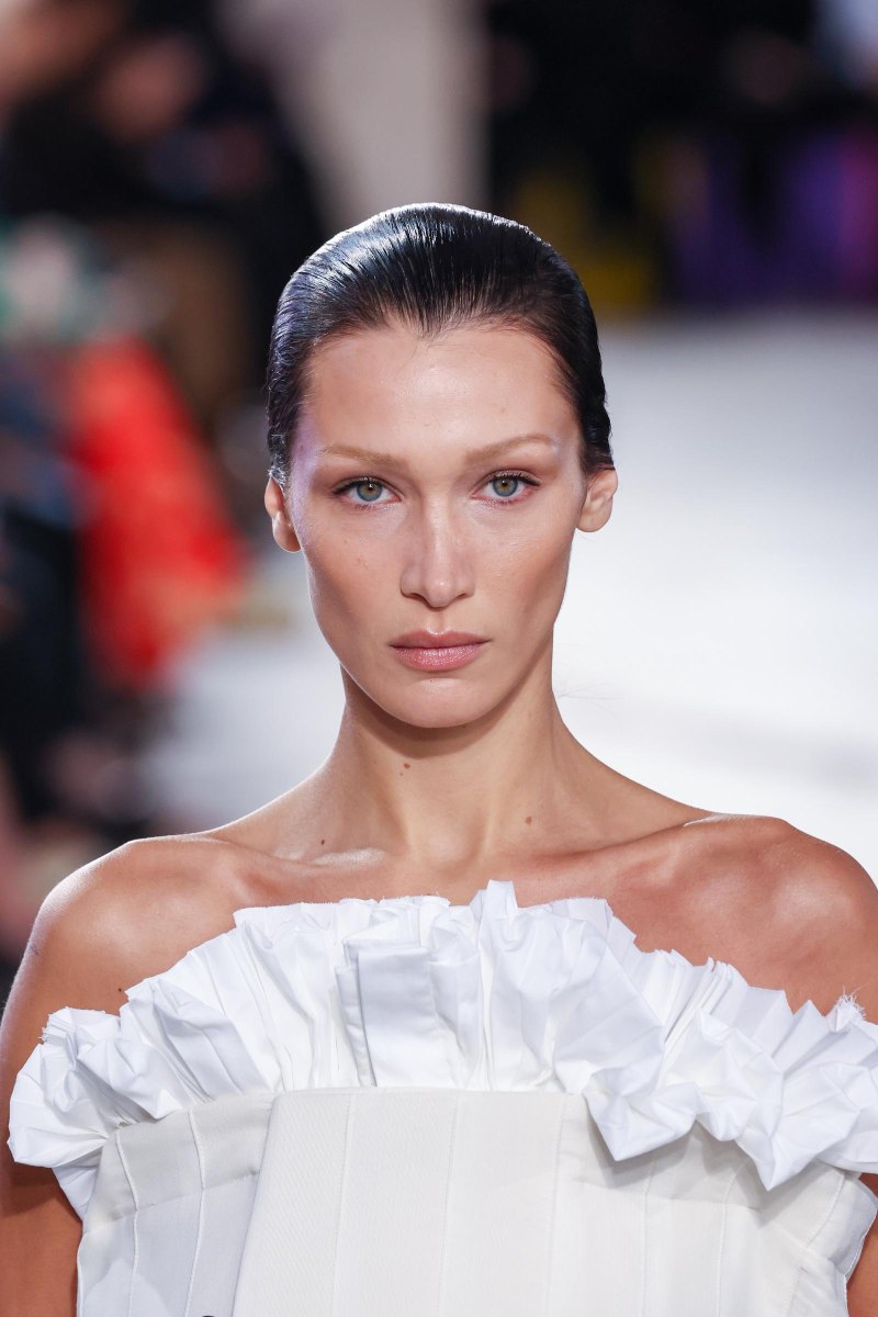 Bella Hadid fashion runway