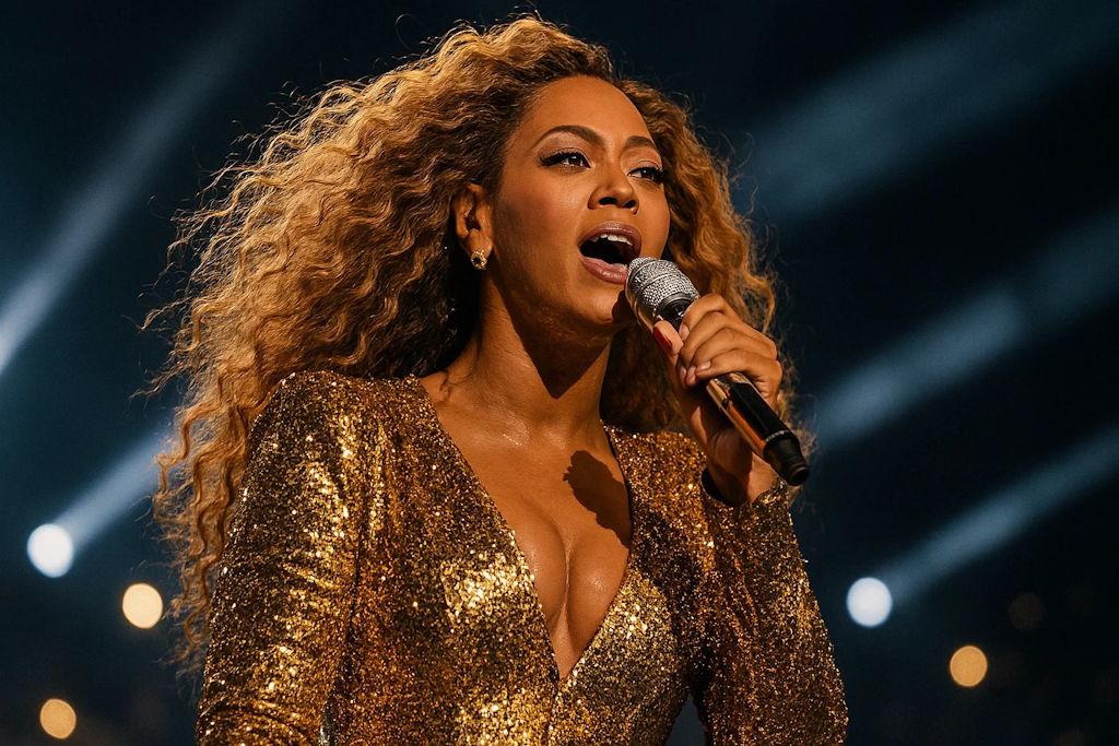 Beyonce singer portrait