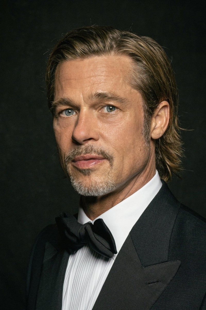Brad Pitt actor portrait