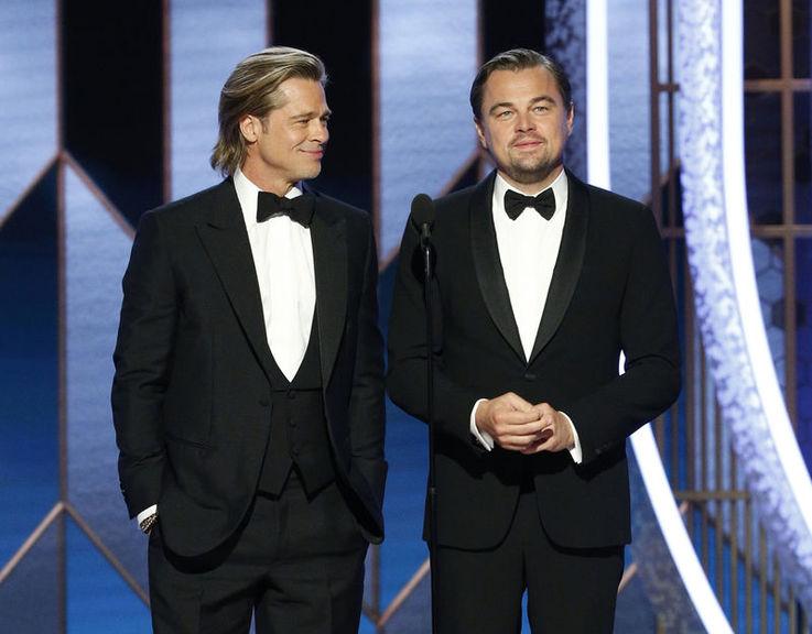 Brad Pitt and Leonardo DiCaprio