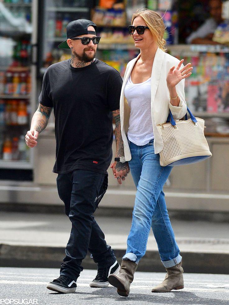 Cameron Diaz and Benji Madden