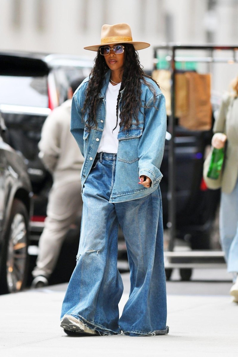 Celebrity denim outfit inspiration