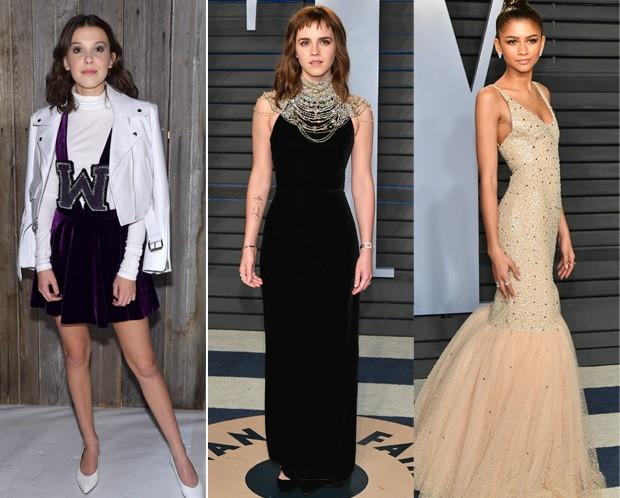 Young celebrity stars comparison