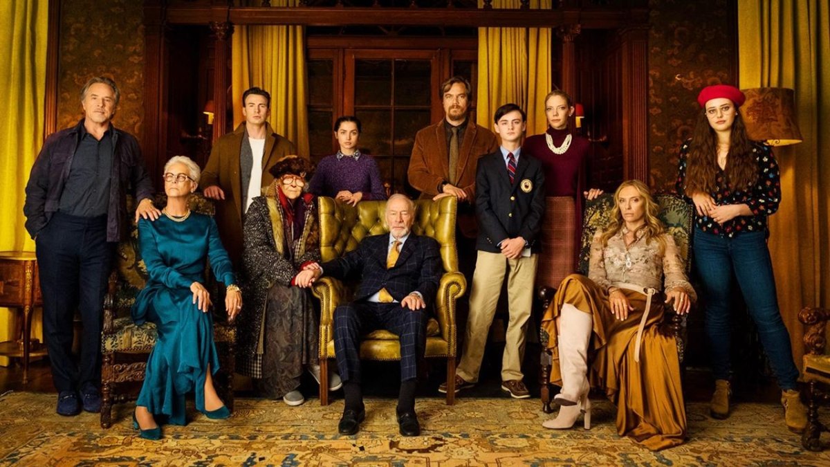 Movie cast group photo