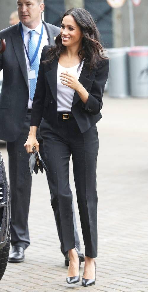 Celebrity workwear outfit