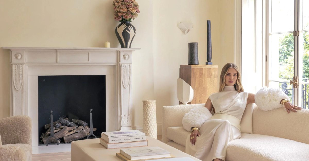 Scandinavian celebrity living room design