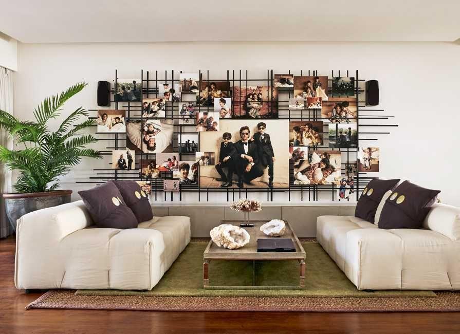 Celebrity living room personalized displays