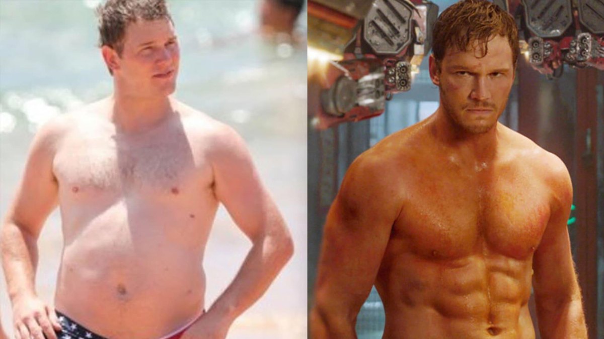 Chris Pratt movie transformation