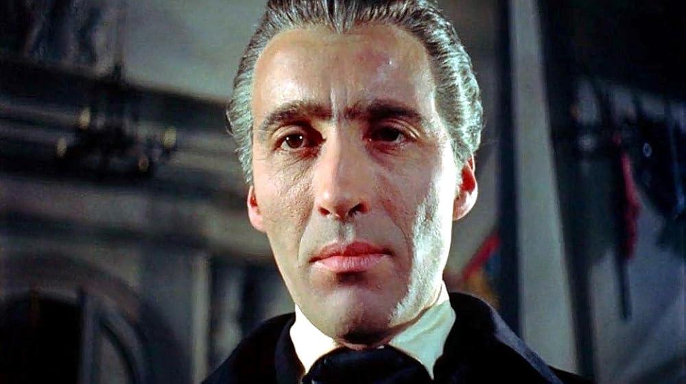 Christopher Lee Dracula portrait