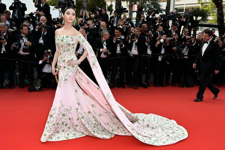 Couture masterpiece Cannes gown