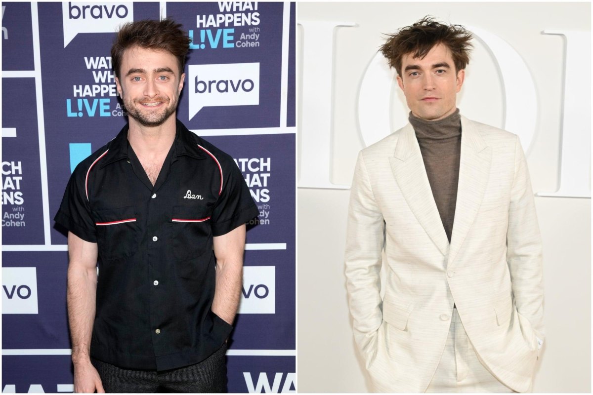 Daniel Radcliffe and Robert Pattinson together