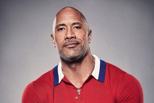 Dwayne Johnson portrait