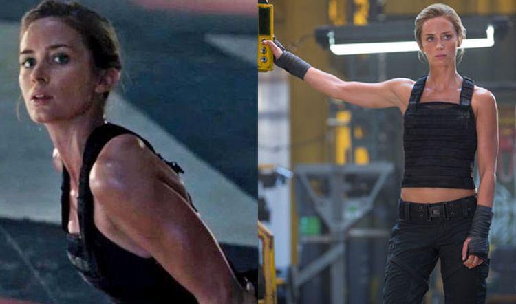 Emily Blunt training for Edge of Tomorrow