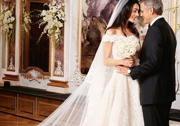 George and Amal Clooney wedding