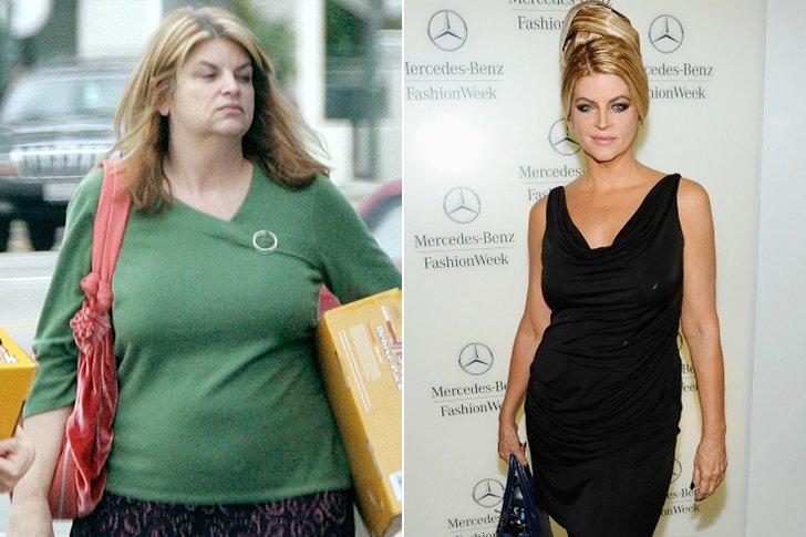 Kirstie Alley weight journey