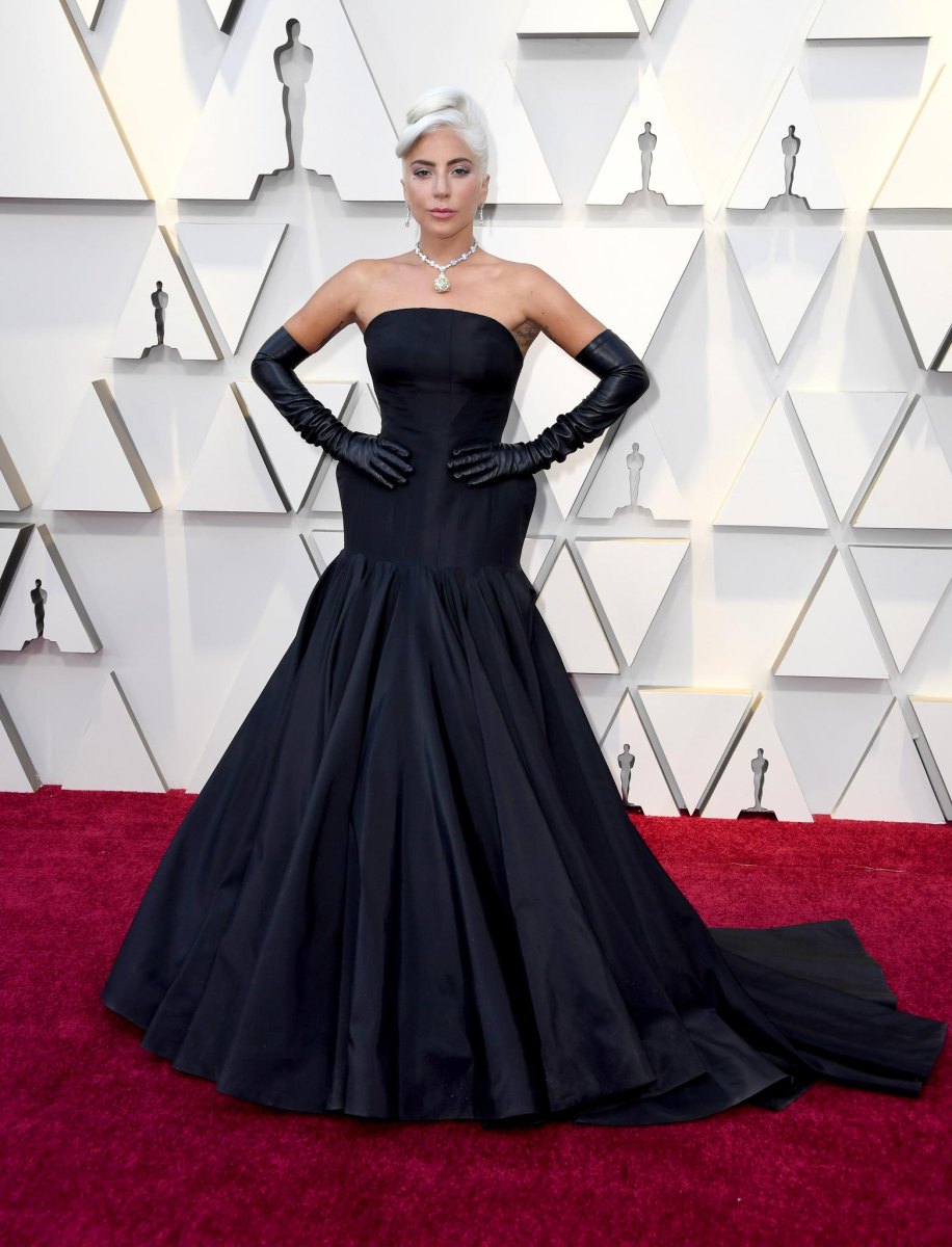 Lady Gaga Oscars fashion