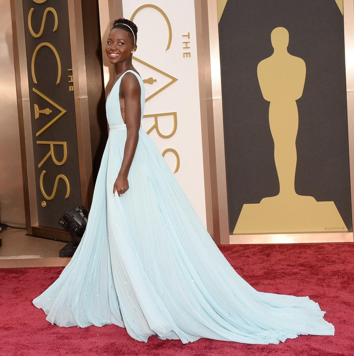 Lupita Nyong'o Oscars gown