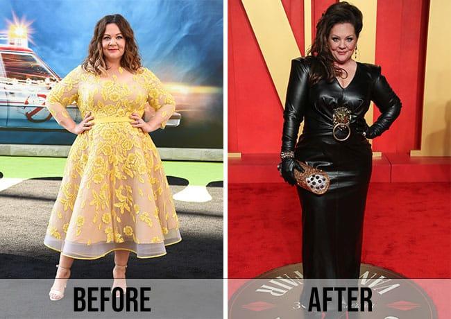 Melissa McCarthy transformation