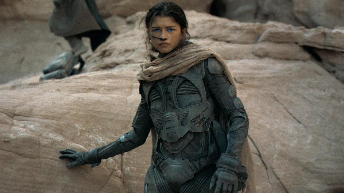 Zendaya Dune movie scene