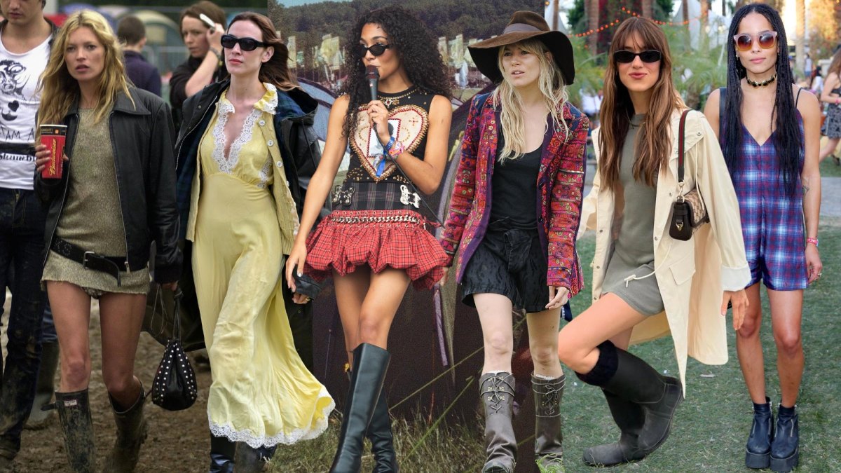 Celebrity festival fashion outfit