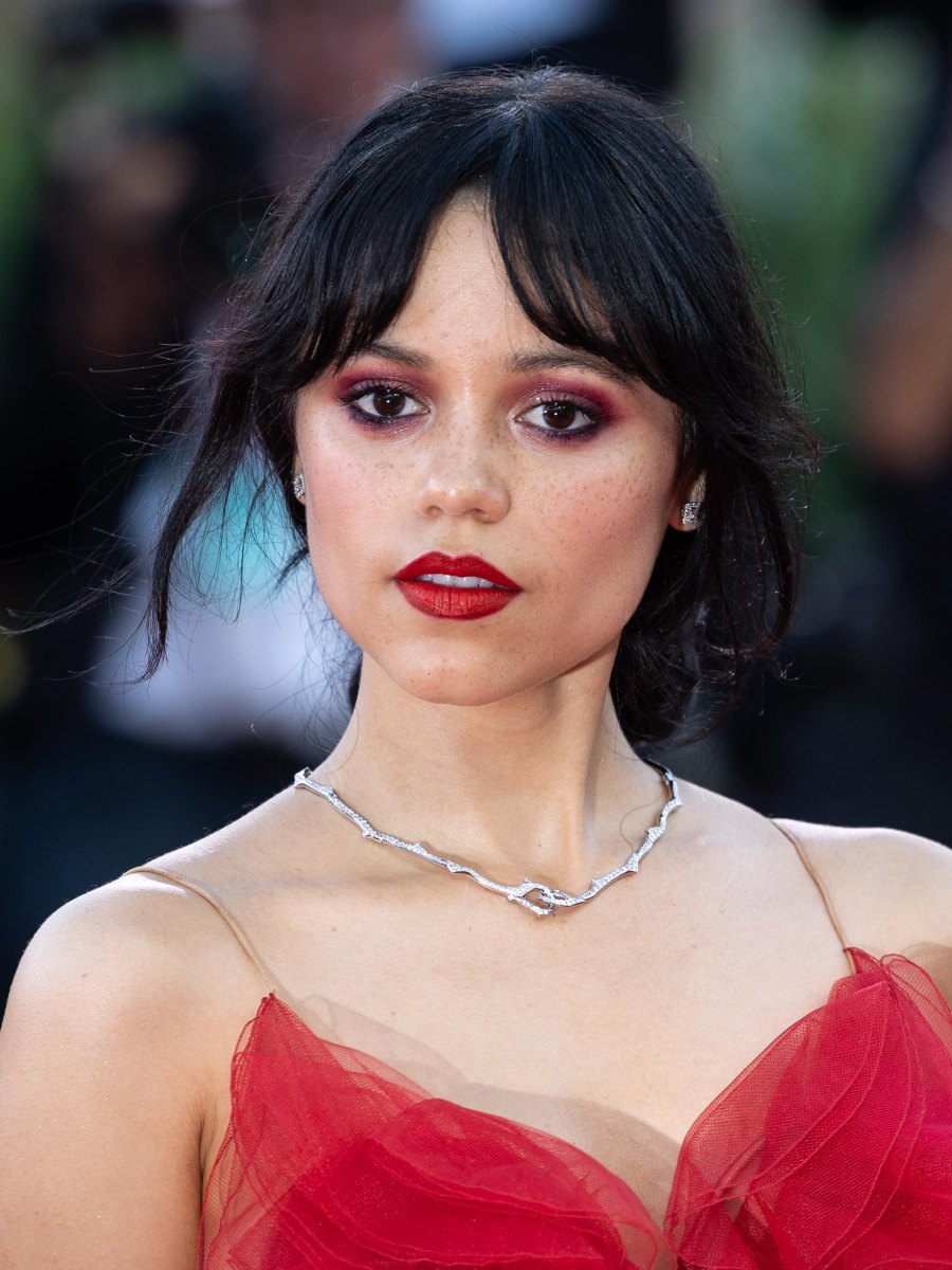 Celebrity hair makeup look