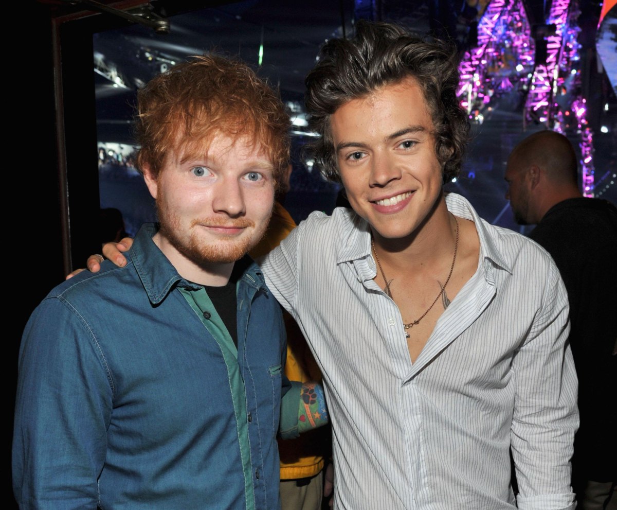Harry Styles and Ed Sheeran