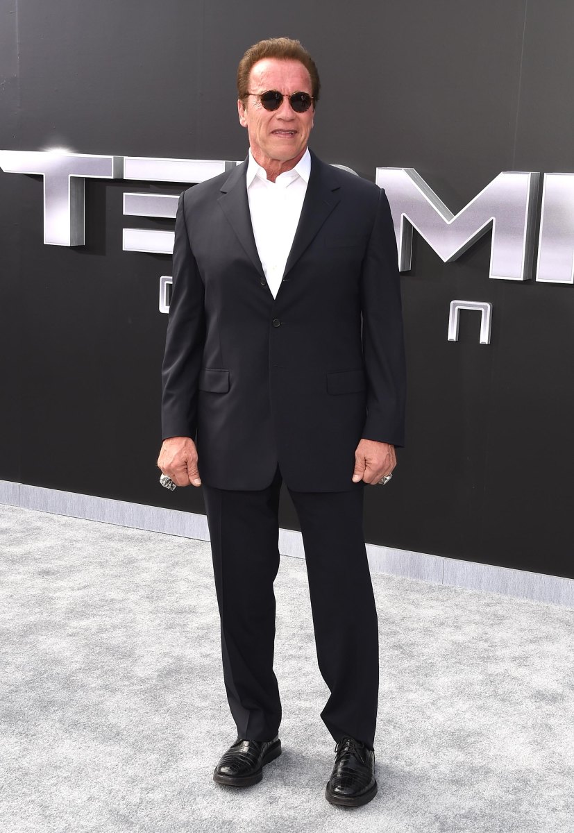 Arnold Schwarzenegger standing actor