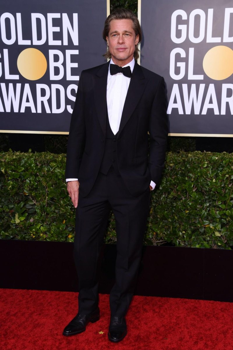 Brad Pitt standing full body actor