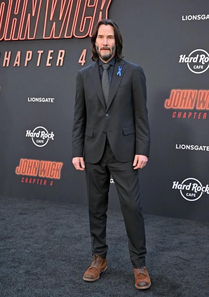 Keanu Reeves standing actor