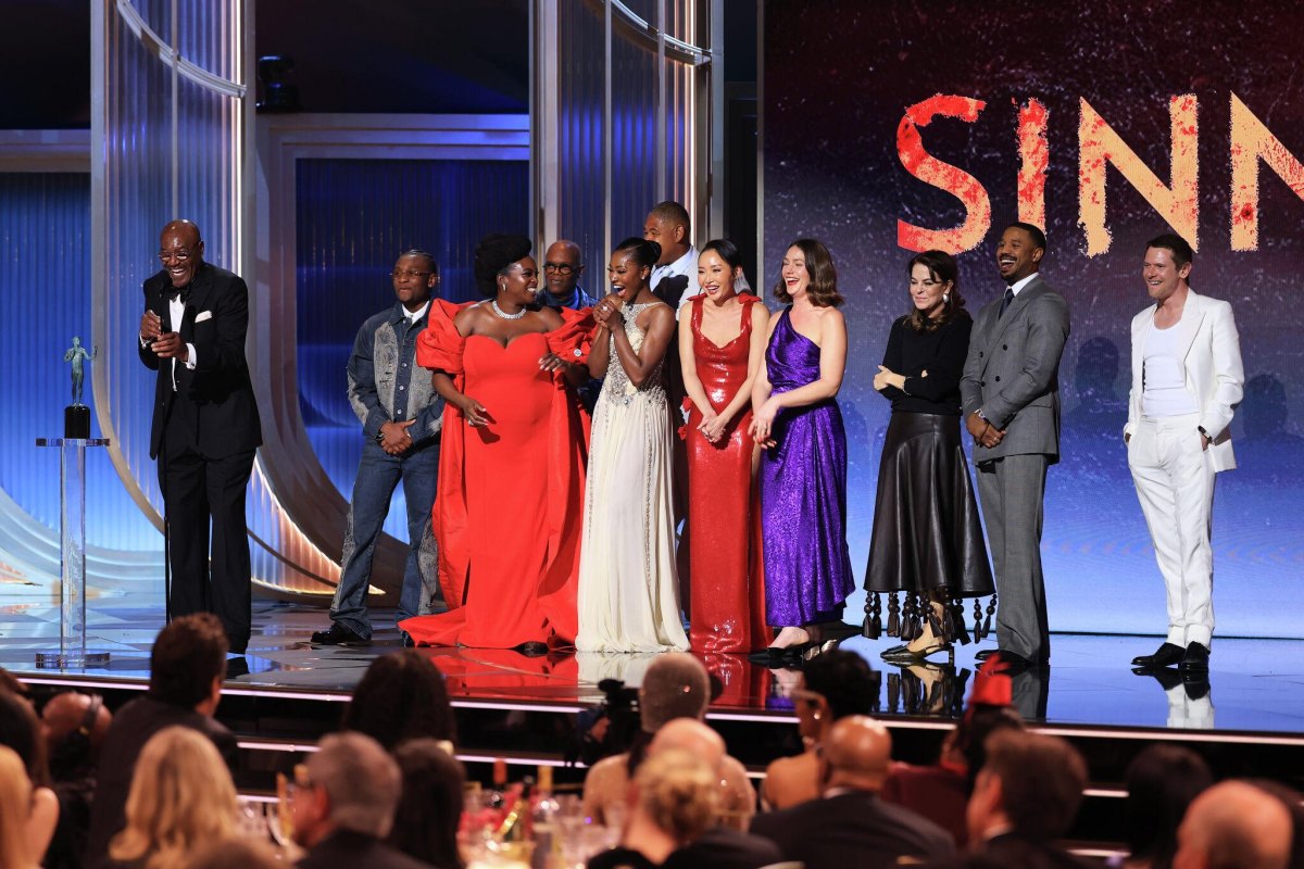 Actors receiving awards