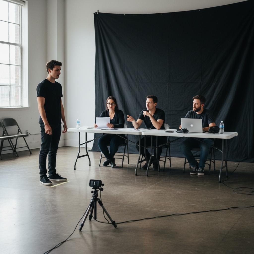 Hollywood casting audition
