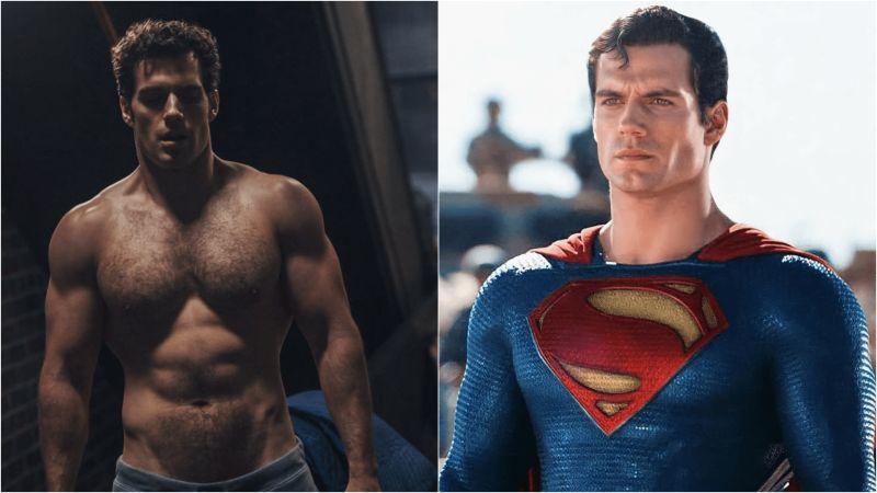 Henry Cavill training for Man of Steel