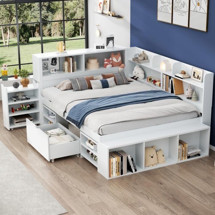 Storage furniture in bedroom