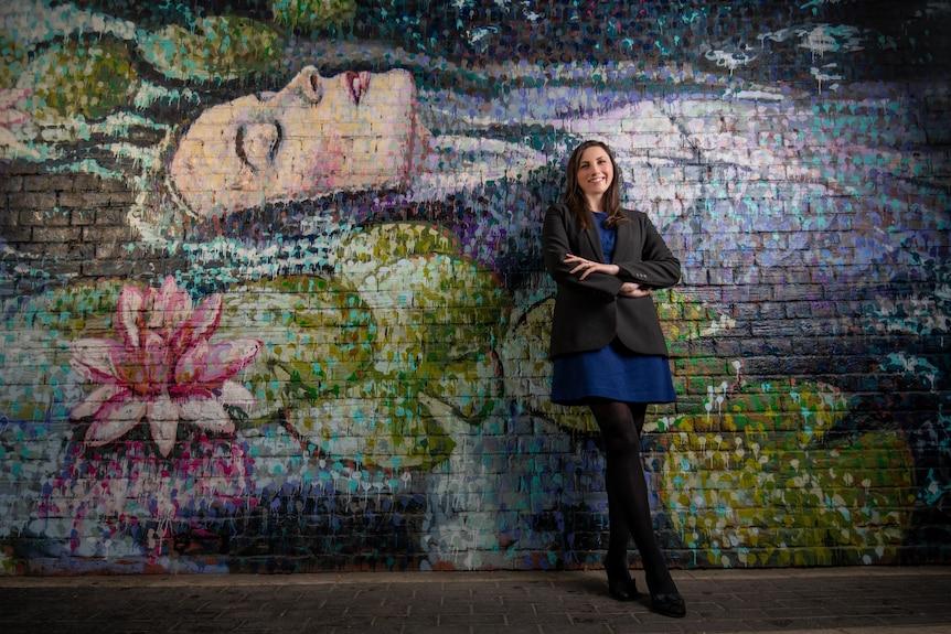 Inspiring tall woman portrait story