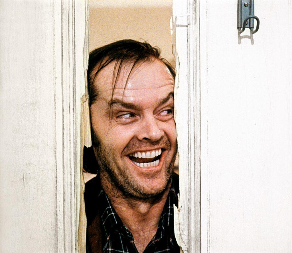Jack Nicholson Shining portrait