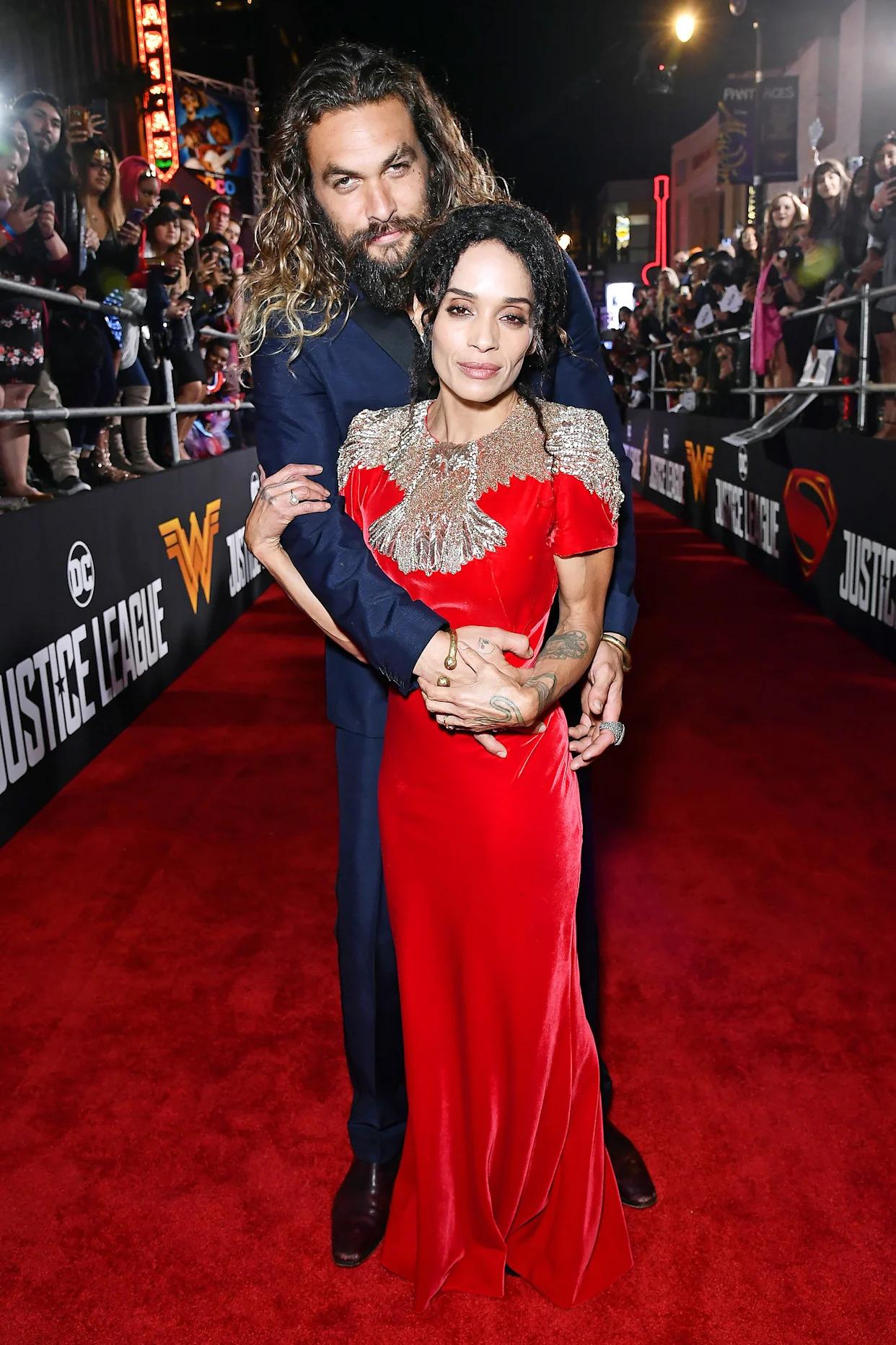 Jason Momoa and Lisa Bonet appearance