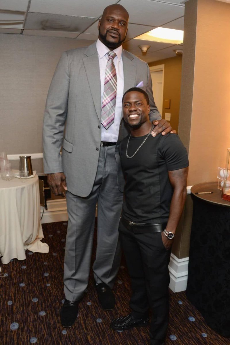 Kevin Hart and Shaquille O’Neal together