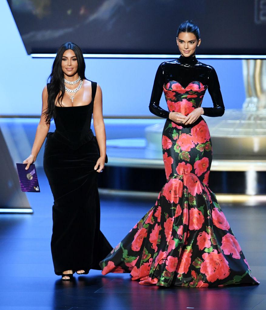 Kim Kardashian and Kendall Jenner