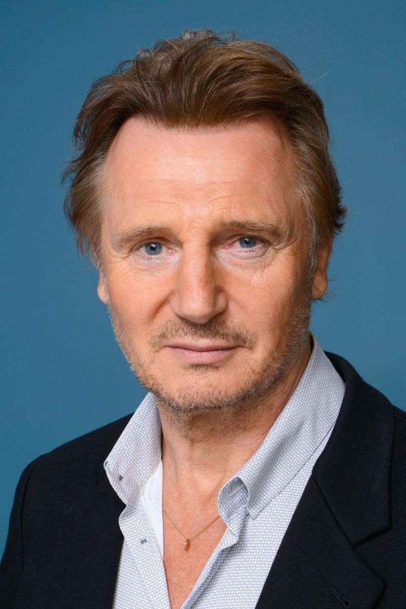 Liam Neeson actor portrait
