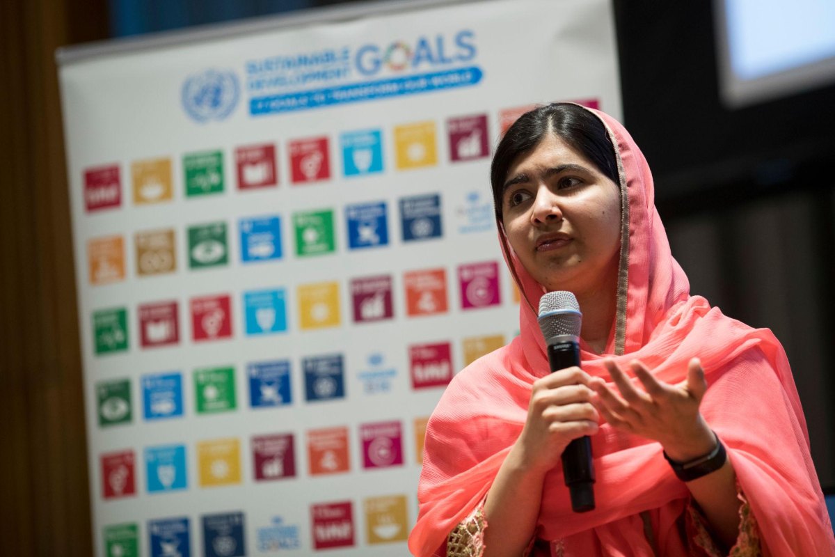 Malala Yousafzai speaking event