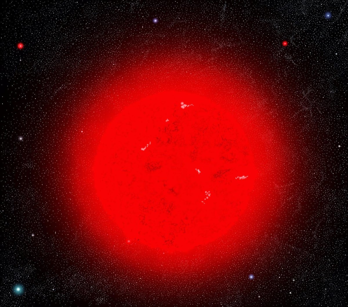 Mu Cephei garnet star