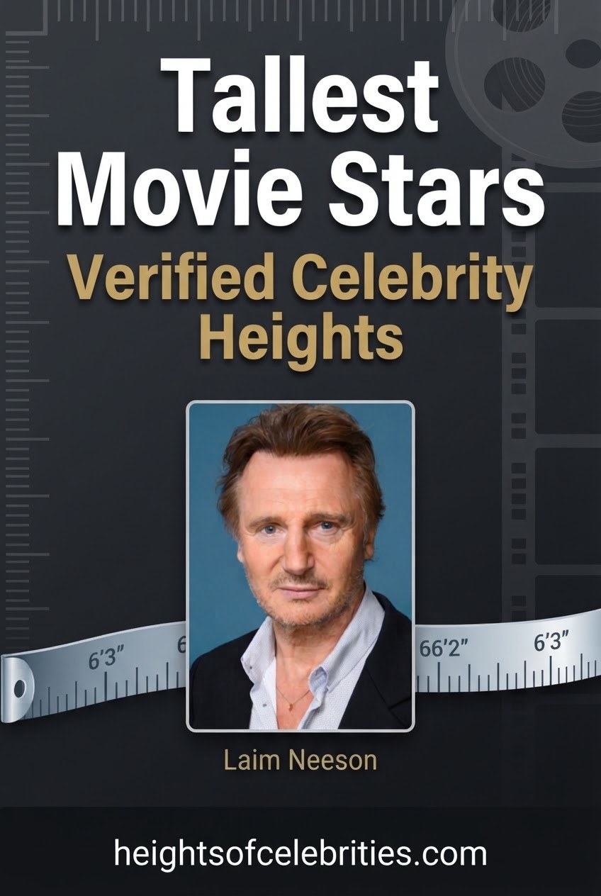 Tallest Movie Stars Verified Celebrity Heights