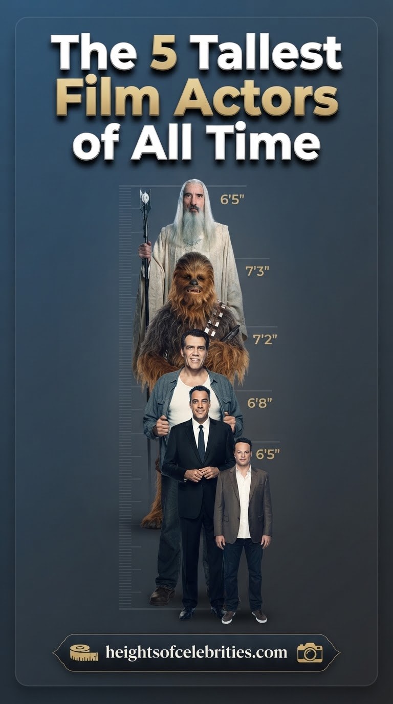 The 5 Tallest Film Actors of All Time