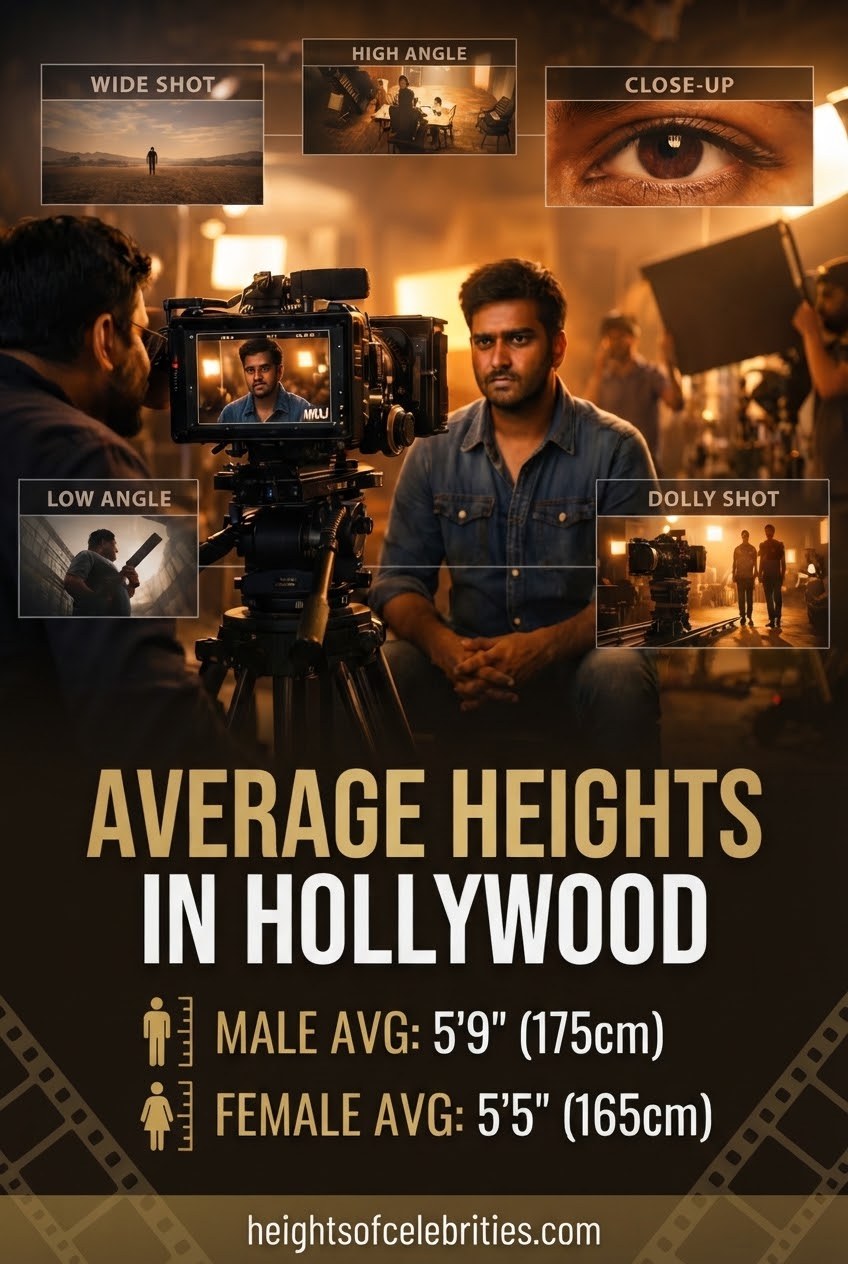 Average Heights In Hollywood